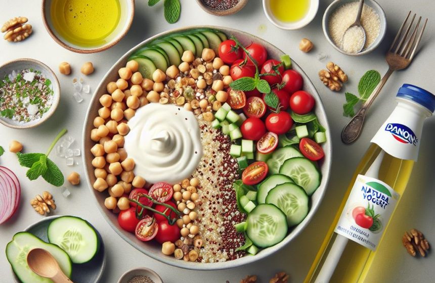 Salade de Quinoa au Yaourt Nature