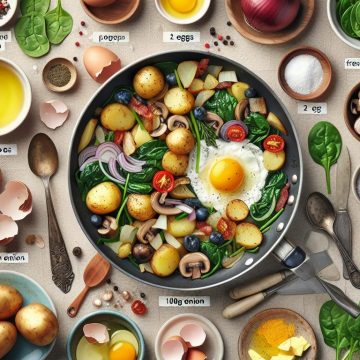 Poêlée Savoureuse de Pommes de Terre et Viande des Grisons