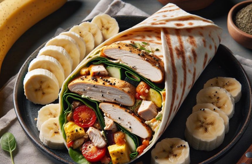 Wrap Poulet et Ratatouille Gourmand