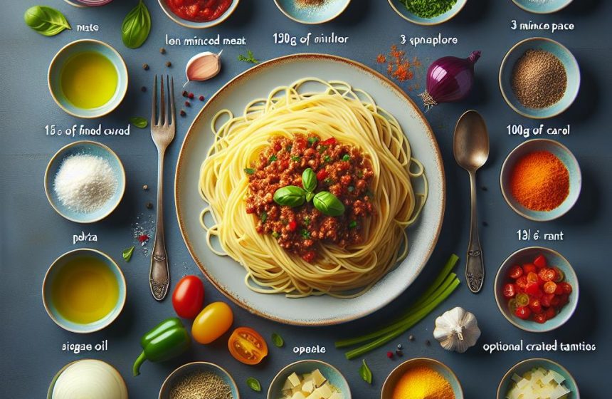 Spaghetti à la Bolognaise Équilibrée