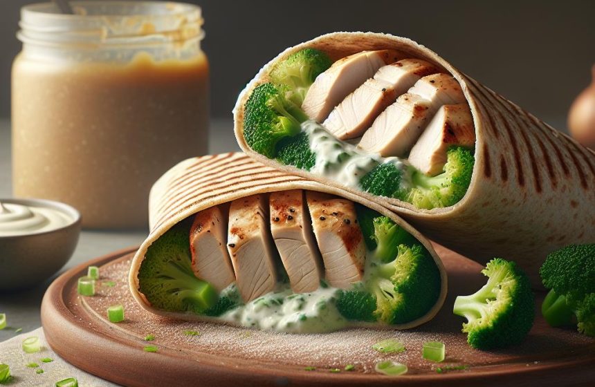 Wrap Poulet-Brocolis Gourmand