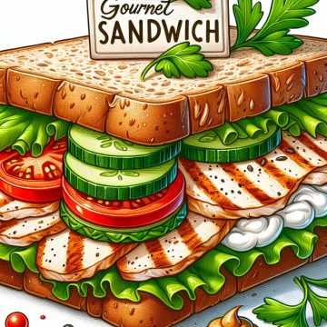 image-159 Sandwich Poulet Crudités Gourmand