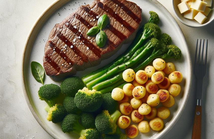 Délice de Steak Haché aux Gnocchis et Brocolis
