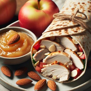 image-172 Wrap Poulet et Amandes Croquantes