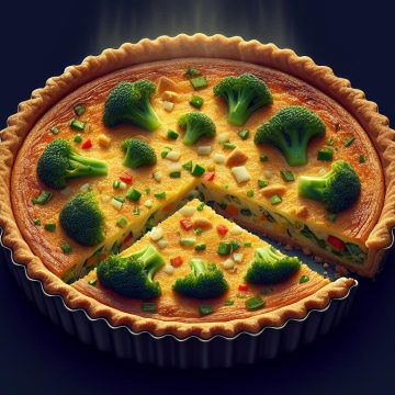 Délice de Quiche aux Légumes sans Croûte