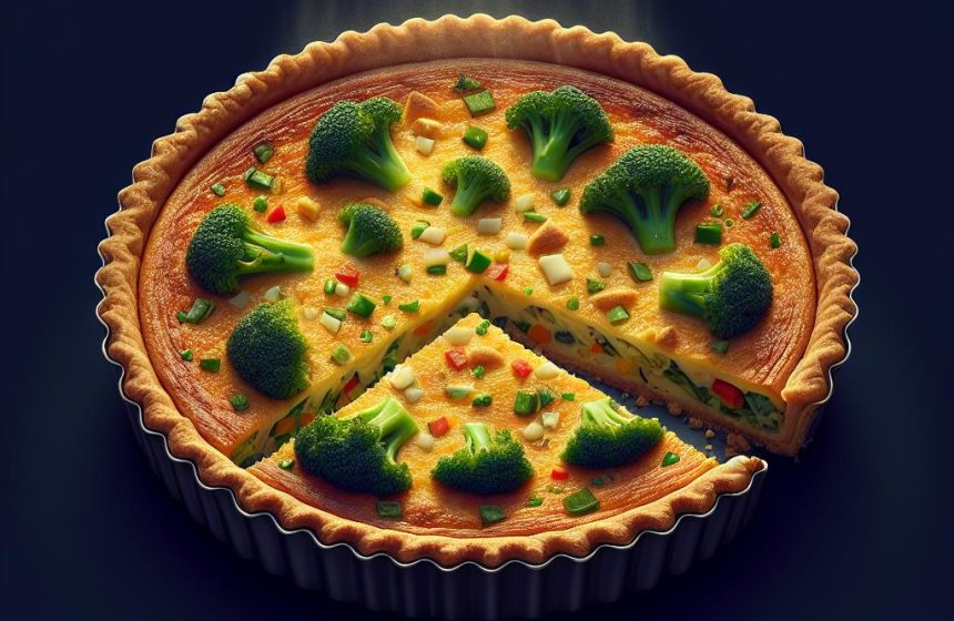 Délice de Quiche aux Légumes sans Croûte