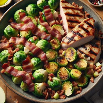 image-180 Délice de Choux de Bruxelles aux Lardons et Poulet Grillé
