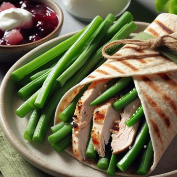 image-182 Wrap de Poulet et Haricots Verts Gourmand
