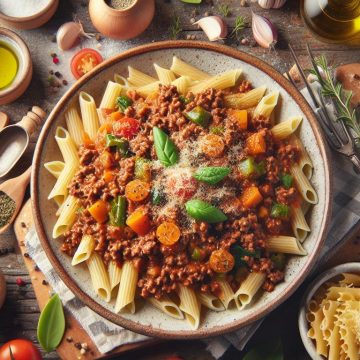 image-183 Délice de Pâtes à la Bolognaise Équilibré