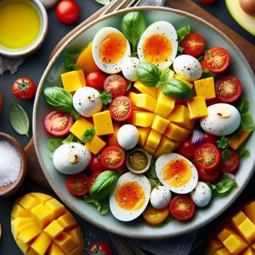 image-184 Salade Colorée aux Œufs et Mangue