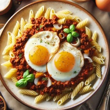 Délice de Bolognaise aux Œufs