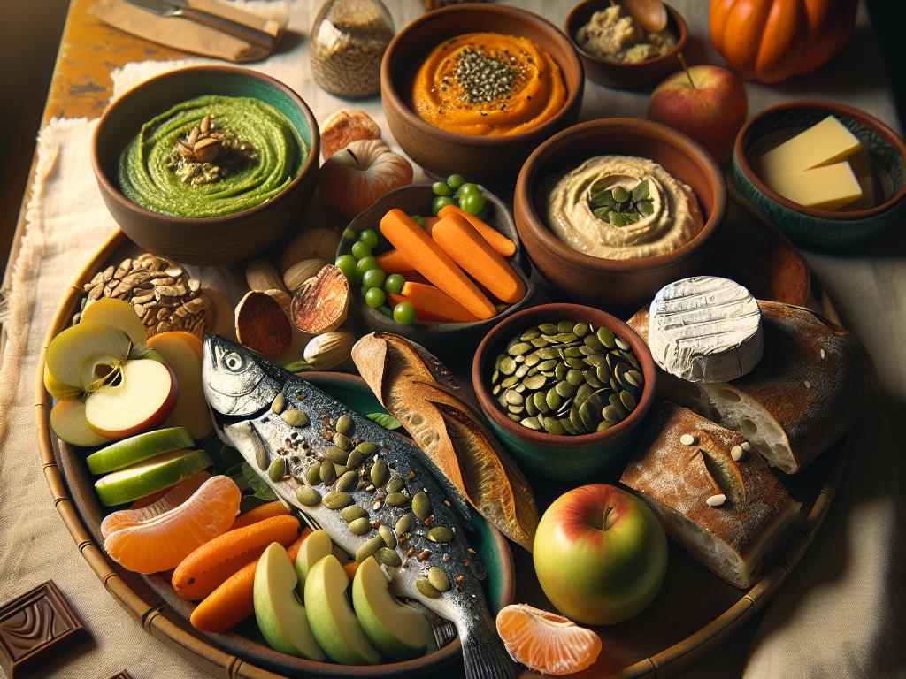 image-24 Poisson aux Graines de Courge et Purée de Légumes Verts