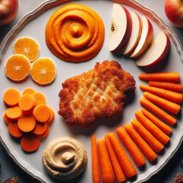 image-39 Délice de Volaille Panée et Purée de Carottes aux Fruits