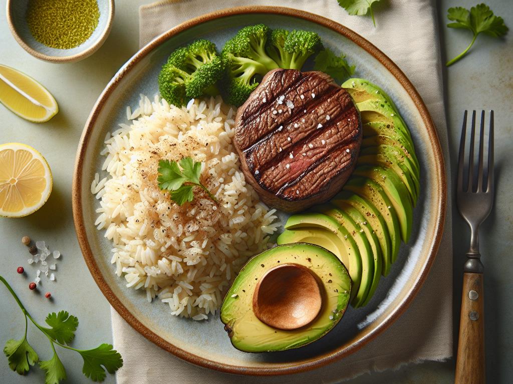 image-45 Délice de Riz, Steak et Avocat