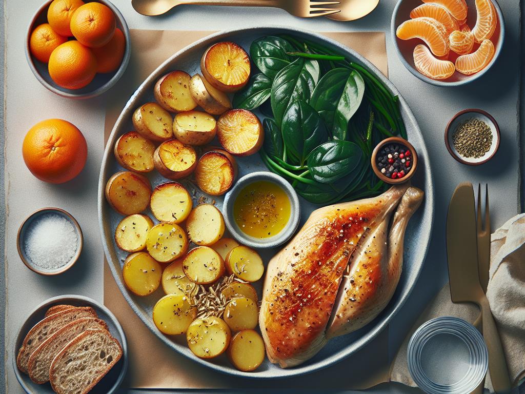 image-50 Délice de Poulet Rôti et Pommes de Terre Grenailles