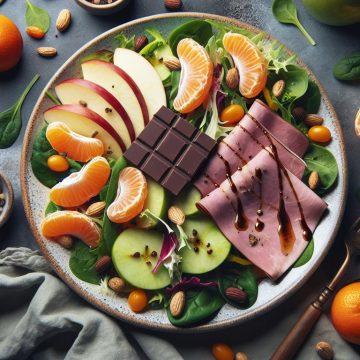 image-51 Délice de Jambon et Salade Verte aux Douceurs Fruitées