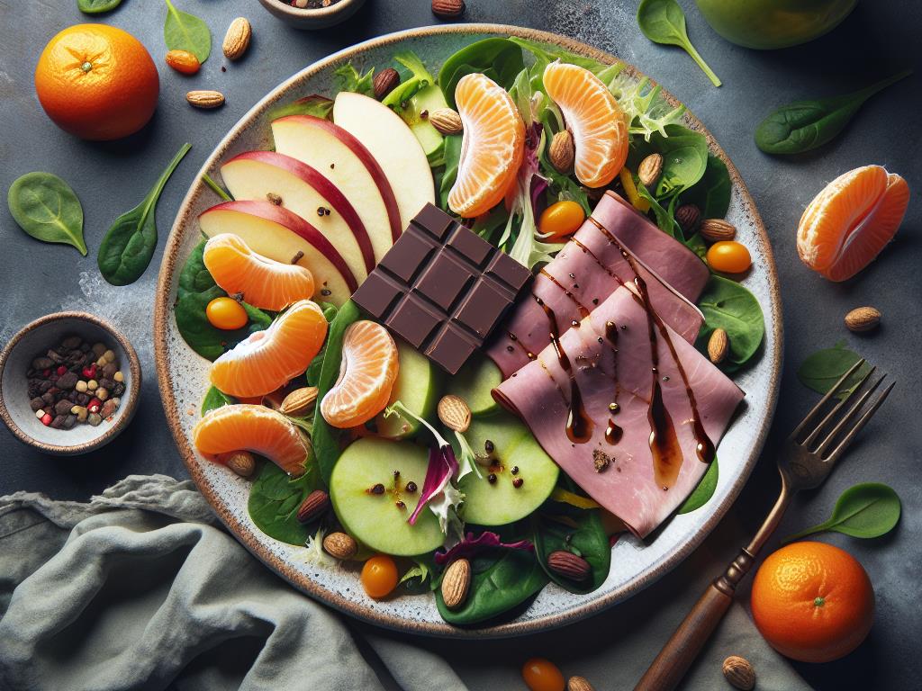 image-51 Délice de Jambon et Salade Verte aux Douceurs Fruitées