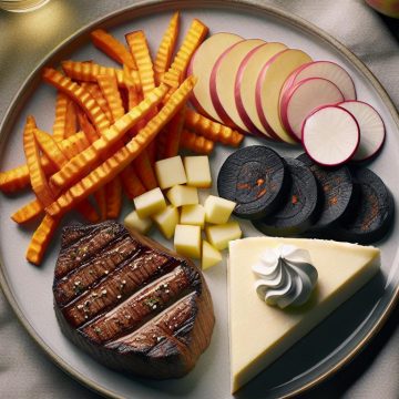 Délice Équilibré de Steak de Cheval et Douceur de Cheesecake