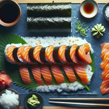 Sushis de Saumon Équilibrés