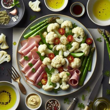 image-59 Délice de Choux-Fleurs et Jambon aux Asperges Vinaigrées