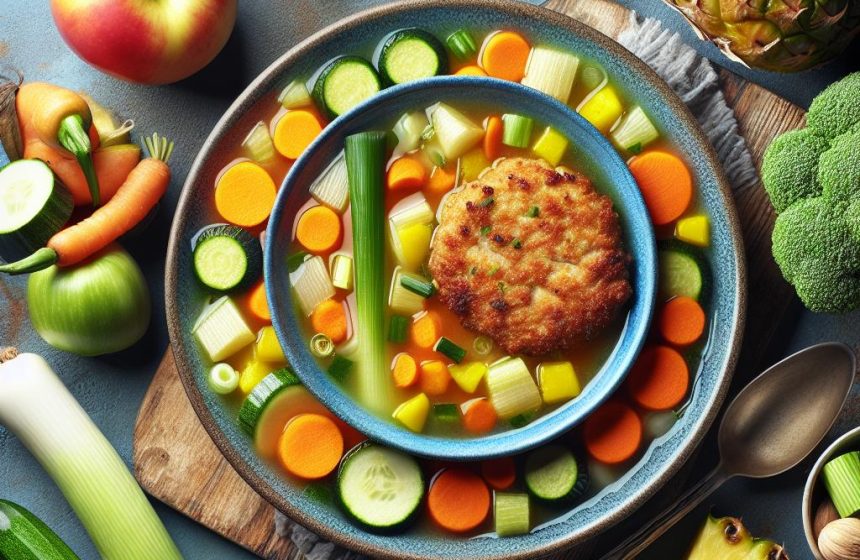 Délice Nutritif de Volaille et Légumes