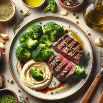 image-72 Tournedos et Purée de Brocolis Gourmande