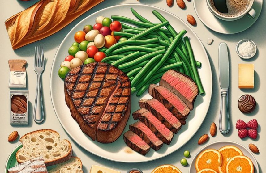 Délice Équilibré au Faux-Filet et Haricots Verts