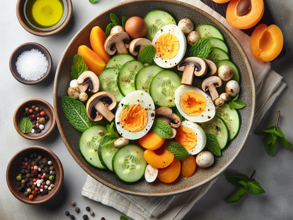 image-86 Salade Fraîcheur aux Œufs et Abricots