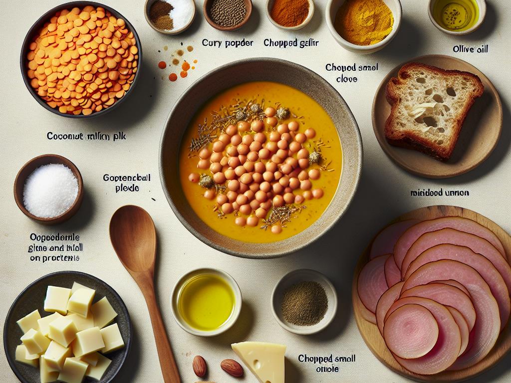 image-92 Soupe de Lentilles Corail au Lait de Coco et Pain aux Noix