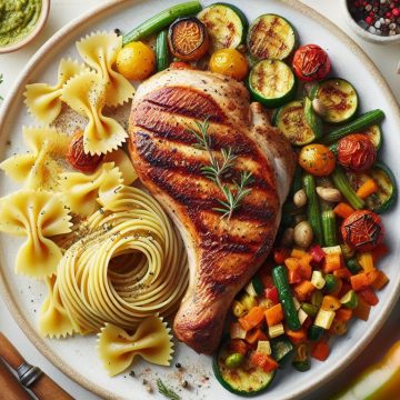 image-98 Délice de Dinde à la Ratatouille et Pâtes Papillon