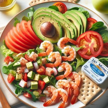 Délice Océanique à l’Avocat et Saumon Fumé