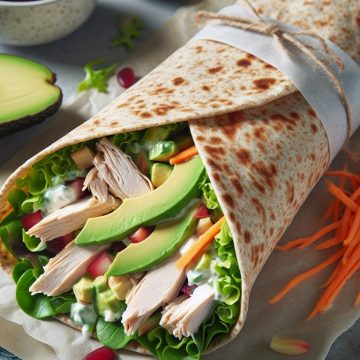 image-103 Wrap Santé au Poulet et Avocat