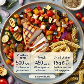 image-113 Pâtes à la Ratatouille et Poulet Grillé