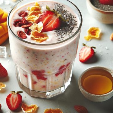 image-125 Smoothie Énergisant aux Fruits avec Garniture Croquante