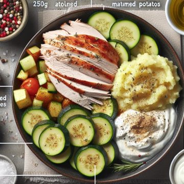 image-129 Délice de Dindonneau aux Courgettes Vapeur