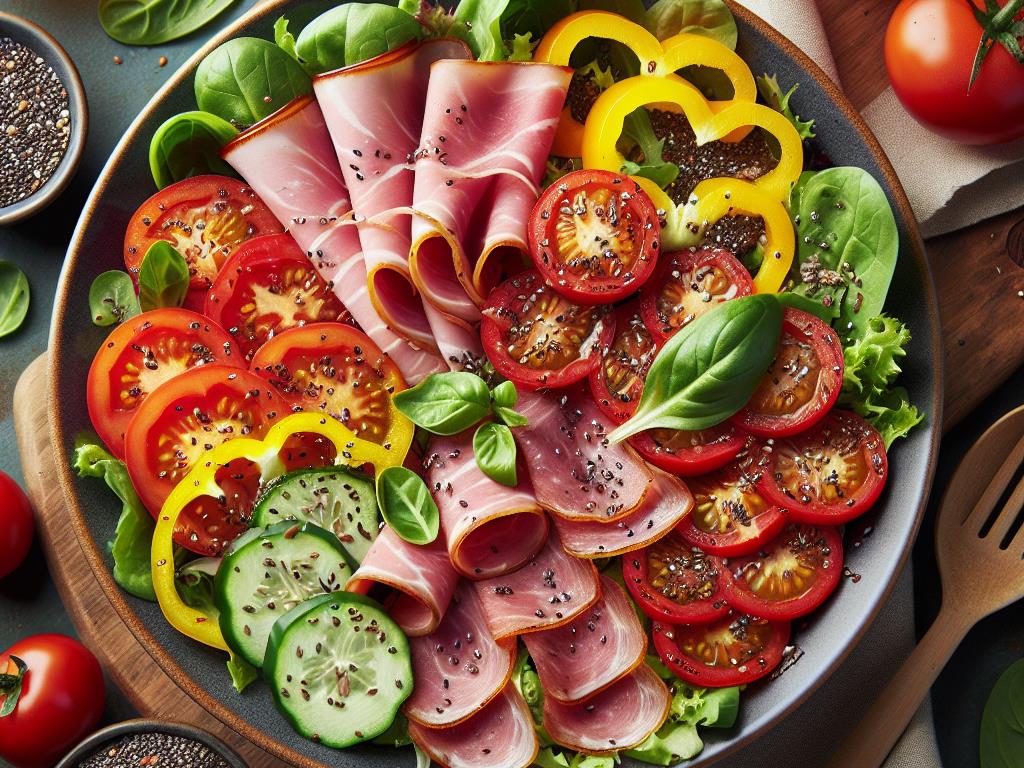 image-133 Salade Gourmande au Jambon et Chia