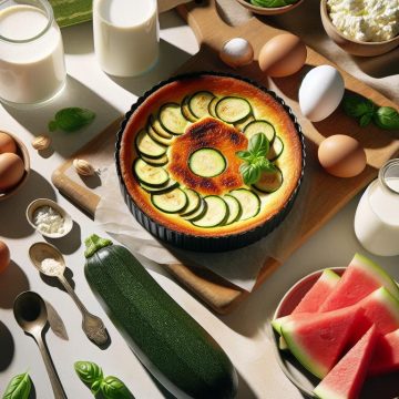 image-139 Flan de Courgettes à la Ricotta et Pastèque Rafraîchissante