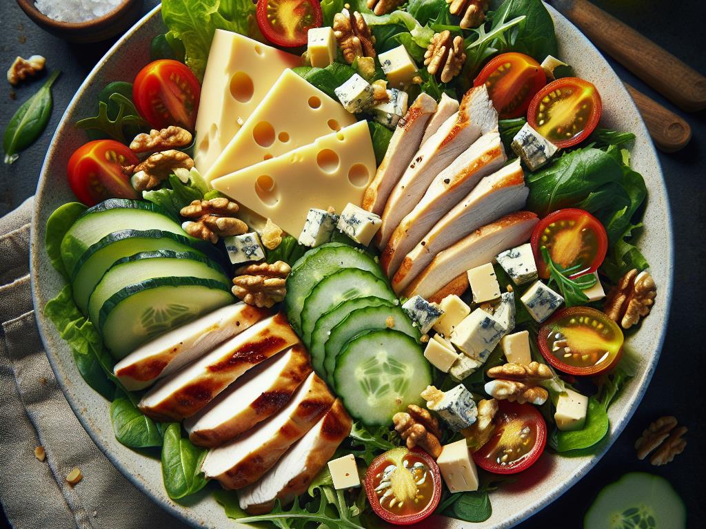 image-143 Salade Gourmande au Poulet Rôti et Comté