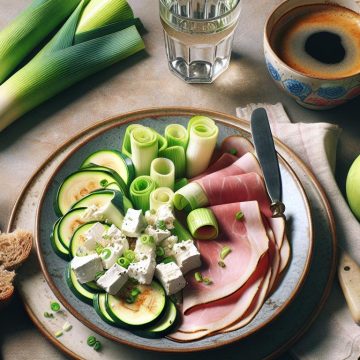 Délice de Courgettes et Poireaux au Fromage de Chèvre