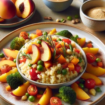 Semoule Épicée aux Légumes et Nectarine
