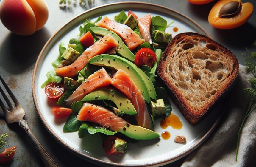 Salade de Truite Fumée et Avocat