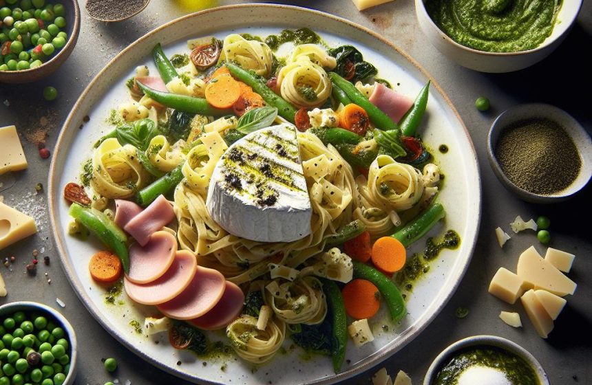 Pâtes Sans Gluten à la Burratina et Pesto