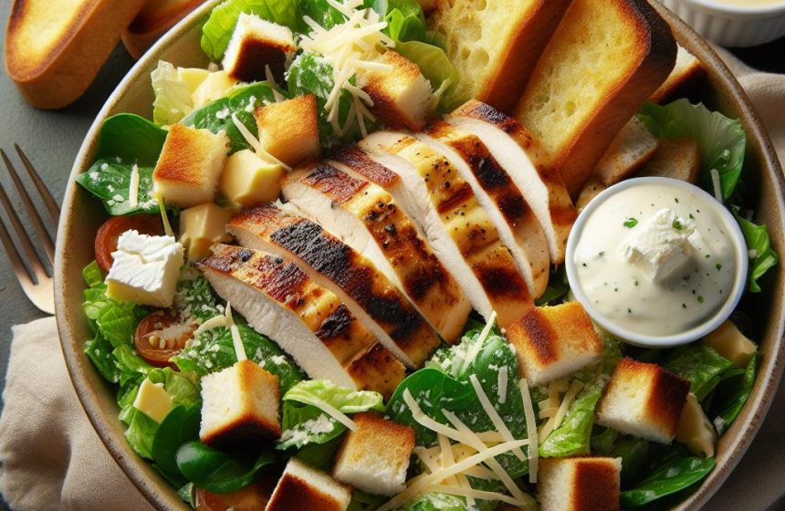 Salade César Maison Revigorante