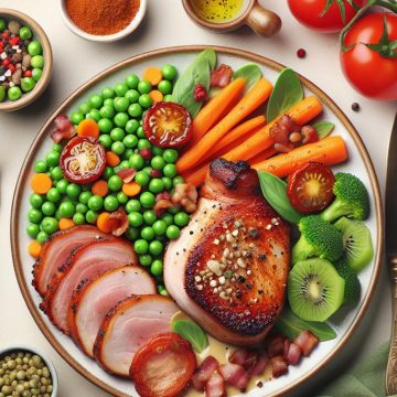 Délice de Porc Épicé aux Légumes Croquants