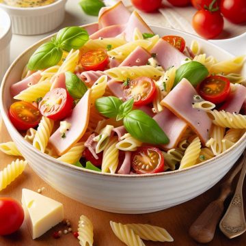 image-222 Salade de Pâtes Gourmande au Jambon et Fromage Blanc Vanille