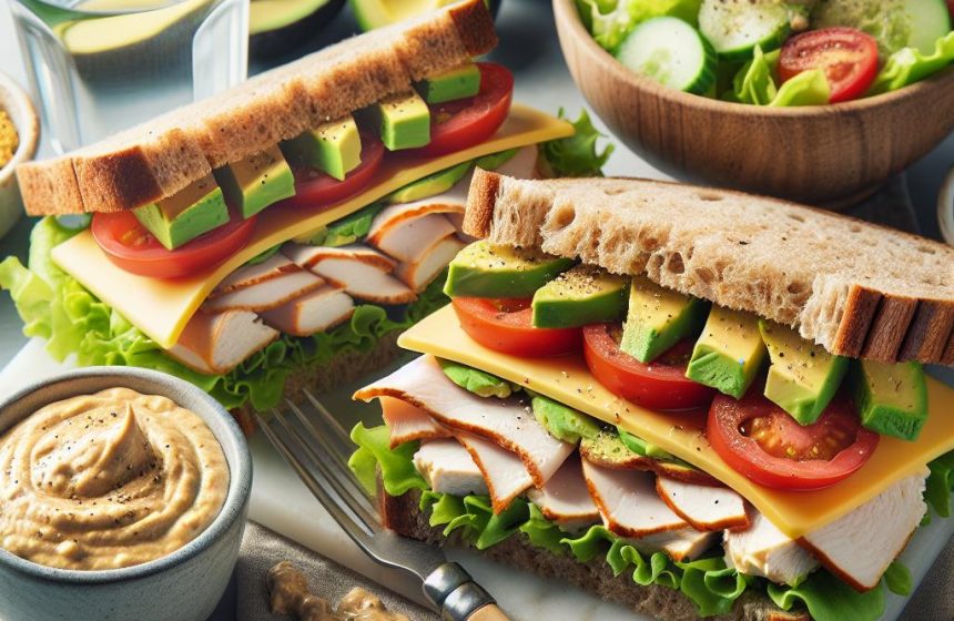 Sandwichs Gourmands et Salade Fraîche