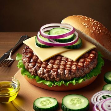 image-226 Burger de Bœuf Haché à la Farine Complète et Concombre