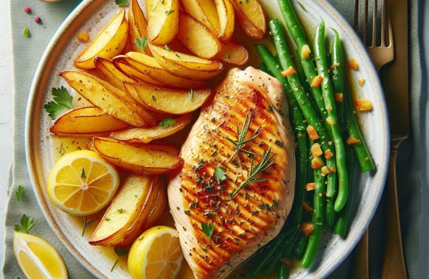 Filet de Poulet aux Pommes de Terre à la Sarladaise Revisité
