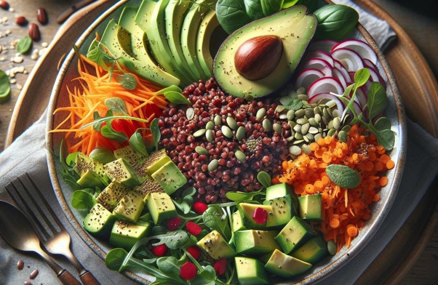 Salade Veggie Boulgour Lentilles Gourmande