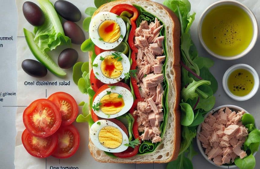 Pan Bagnat Thon Œuf Salade